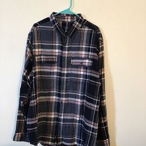 Mens Flannel Shirt 2XLT